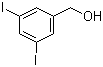 3,5-二碘苯甲醇分子结构 (CAS 53279-79-1)