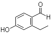 2-Ethyl-4-hydroxybenzaldehyde molecular structure (CAS 532967-00-3)