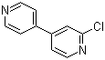 2-氯-4,4'-联吡啶分子结构 (CAS 53344-73-3)