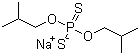 Sodium O,O-diisobutyl dithiophosphate molecular structure (CAS 53378-51-1)