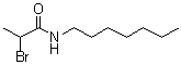 2-Bromo-N-heptylpropanamide molecular structure (CAS 5345-70-0)