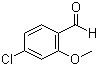 4-氯-2-甲氧基苯甲醛分子结构 (CAS 53581-86-5)