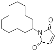 N-Cyclododecylmaleimide molecular structure (CAS 53629-18-8)