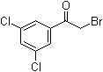 2-溴-3',5'-二氯苯乙酮分子结构 (CAS 53631-13-3)