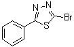 2-Bromo-5-phenyl-1,3,4-thiadiazole molecular structure (CAS 53645-95-7)