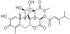 去氢鸦胆丁分子结构 (CAS 53662-98-9)