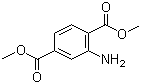 2-氨基对苯二甲酸二甲酯分子结构 (CAS 5372-81-6)