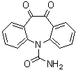 10,11-二氢-10,11-二氧代-5H-二苯并[b,f]氮杂卓-5-甲酰胺分子结构 (CAS 537693-29-1)
