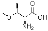 O-甲基-D-苏氨酸分子结构 (CAS 537697-28-2)
