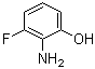 2-氨基-3-氟苯酚分子结构 (CAS 53981-23-0)
