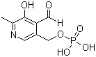 Pyridoxal-5-phosphate molecular structure (CAS 54-47-7)