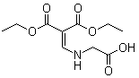 [[(Carboxymethyl)amino]methylene]propanedioic acid 1,3-diethyl ester molecular structure (CAS 54132-81-9)
