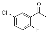 5'-氯-2'-氟苯乙酮分子结构 (CAS 541508-27-4)