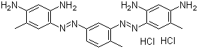Basic Brown 4 molecular structure (CAS 5421-66-9)