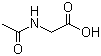 N-乙酰甘氨酸分子结构 (CAS 543-24-8)