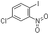 4-氯-2-硝基碘苯分子结构 (CAS 5446-05-9)