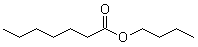 庚酸丁酯分子结构 (CAS 5454-28-4)