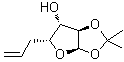 5,6,7-三脱氧-1,2-O-(1-甲基亚乙基)-alpha-D-庚-6-烯呋喃木糖分子结构 (CAS 546141-37-1)
