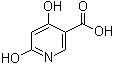 4,6-二羟基烟酸分子结构 (CAS 5466-62-6)