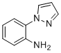 2-(1H-吡唑-1-基)苯胺分子结构 (CAS 54705-91-8)