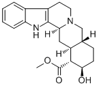 beta-Yohimbine molecular structure (CAS 549-84-8)