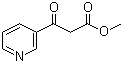Methyl nicotinoylacetate molecular structure (CAS 54950-20-8)