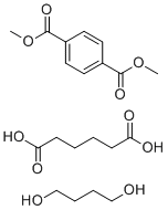 CAS # 55231-08-8, Butane-1,4-diol-dimethyl benzene-1,4-dicarboxylate-hexanedioic acid, PBAT