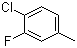 3-Fluoro-4-chlorotoluene molecular structure (CAS 5527-94-6)