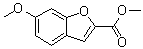 6-甲氧基苯并呋喃-2-羧酸甲酯分子结构 (CAS 55364-67-5)