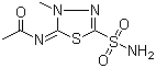 醋甲唑胺分子结构 (CAS 554-57-4)