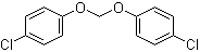 二(4-氯苯氧基)甲烷分子结构 (CAS 555-89-5)