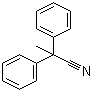 2,2-Diphenylpropionitrile molecular structure (CAS 5558-67-8)
