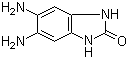 5,6-二氨基苯并咪唑-2-酮分子结构 (CAS 55621-49-3)