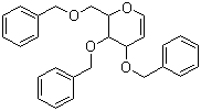 3,4,6-三苄氧基-D-葡萄烯糖分子结构 (CAS 55628-54-1)