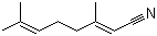 (E)-3,7-Dimethyl-2,6-octadienenitrile molecular structure (CAS 5585-39-7)