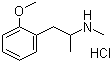 盐酸甲氧那明分子结构 (CAS 5588-10-3)