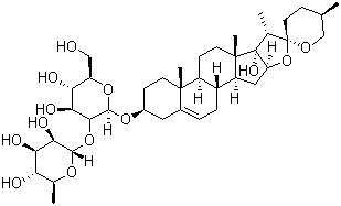 重楼皂苷 VI分子结构 (CAS 55916-51-3)