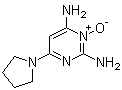 6-(1-Pyrrolidinyl)-2,4-pyrimidinediamine 3-oxide molecular structure (CAS 55921-65-8)