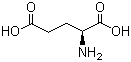 谷氨酸分子结构 (CAS 56-86-0)