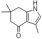 1,5,6,7-四氢-3,6,6-三甲基-4H-吲哚-4-酮分子结构 (CAS 56008-20-9)