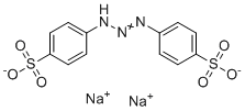 4,4'-(Diazoamino)dibenzenesulfonic acid, disodium salt molecular structure (CAS 56120-28-6)
