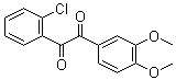 3,4-二甲氧基-2'-氯苯偶酰分子结构 (CAS 56159-70-7)