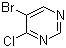 4-氯-5-溴嘧啶分子结构 (CAS 56181-39-6)