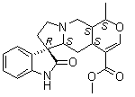 钩藤碱 C分子结构 (CAS 5629-60-7)