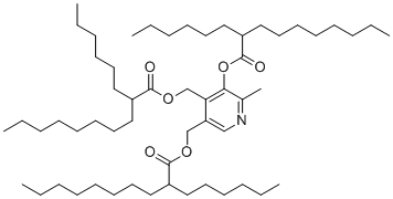 CAS 登录号：564478-51-9, 吡哆辛三-己基癸酸酯