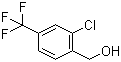 2-氯-4-(三氟甲基)苄醇分子结构 (CAS 56456-51-0)
