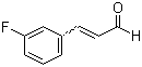 3-氟肉桂醛分子结构 (CAS 56578-38-2)
