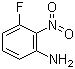 3-氟-2-硝基苯胺分子结构 (CAS 567-63-5)