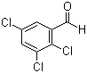 2,3,5-三氯苯甲醛分子结构 (CAS 56961-75-2)