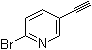 2-溴-5-乙炔基吡啶分子结构 (CAS 569672-28-2)